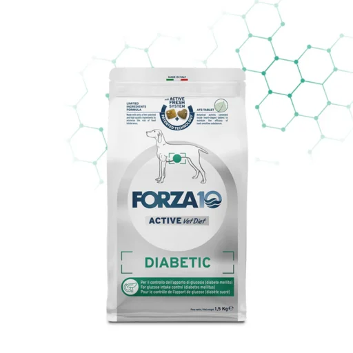 FORZA10 VetDiet DIABETIC All Breed šunims su žuvimi