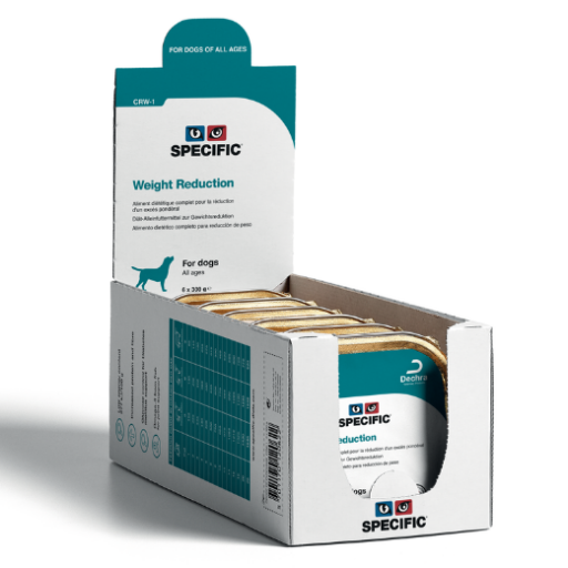 SPECIFIC CRW-1 konservai antsvorio turintiems šunims 6x300g