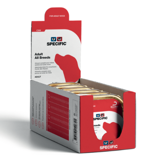 SPECIFIC CXW kasdienis sveikų suaugusių šunų konservas 6x300g