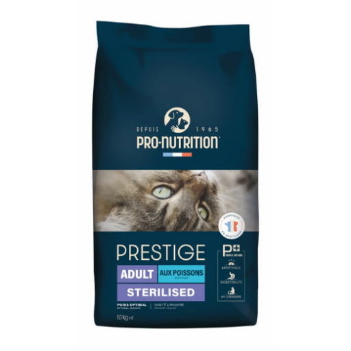 Pro-Nutrition Prestige Sterilised adult fish sausas maistas steilizuotoms katėms su žuvimi