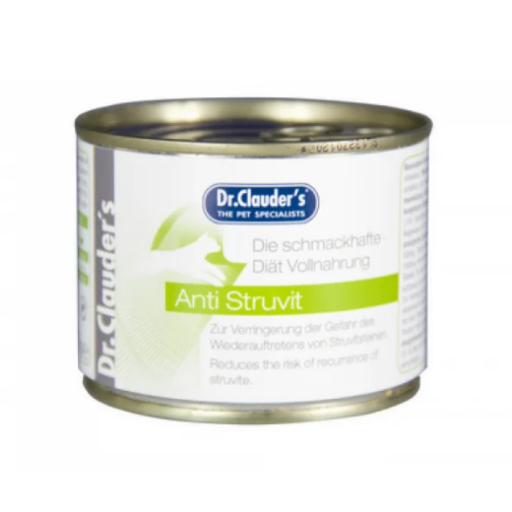 „Dr. Clauder’s“ Anti Struvit Diet drėgnas maistas katėms 200g.
