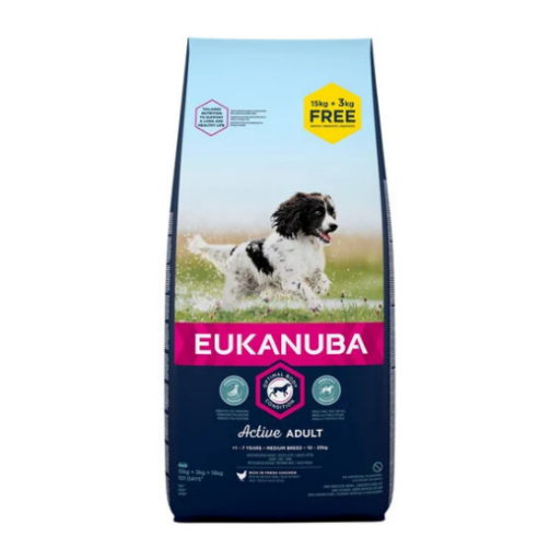 Eukanuba Adult Medium Breed 18kg