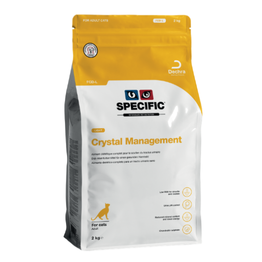 SPECIFIC FCD-L pašaras katėms struvitinių akmenų profilaktikai ir svorio kontrolei