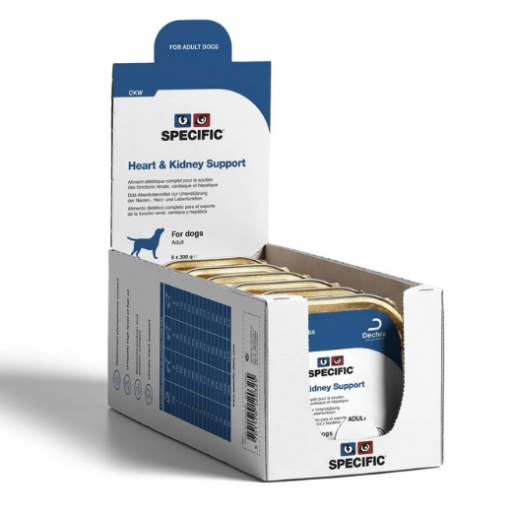 SPECIFIC CKW konservas šunims, turintiems širdies ir inkstų problemų 6x300 g