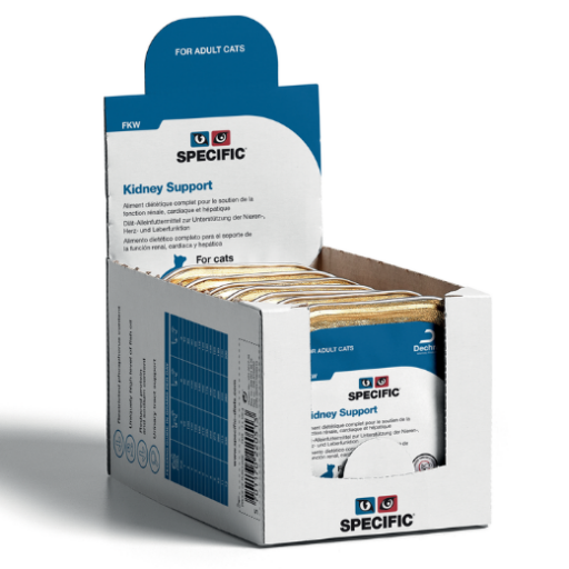 SPECIFIC FKW konservai katėms, turinčioms inkstų ar kepenų sutrikimų 7x100g