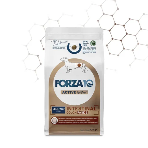 FORZA10 VetDiet INTESTINAL COLON Fase 2 Mini/Toy šunims 1,5kg