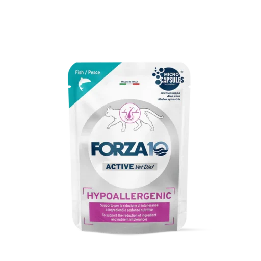 FORZA10 ACTIVE VetDiet Hypoallergenic konservai katėms su žuvimi