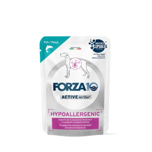 FORZA10 Active VetDiet Hypoallergenic šunims su žuvimi, 100 g