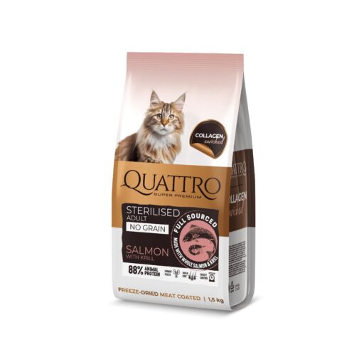 Quattro Collagen Sterilised Salmon