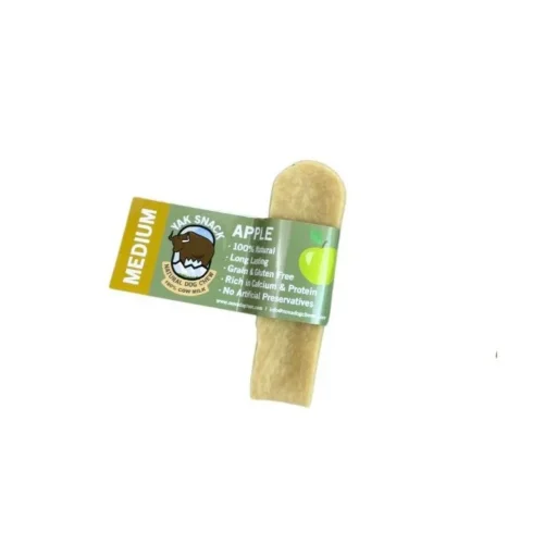 Jako sūris šunims su obuoliais, Yak Snack Apple, M dydis