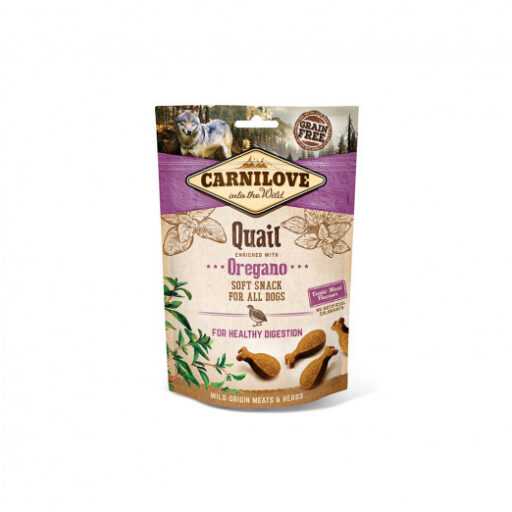 Carnilove Dog skanėstas Quail with Oregano 200 g