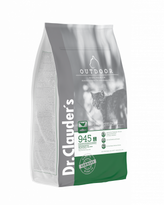 DR. CLAUDER’S OUTDOOR subalansuotas sausas maistas suaugusioms aktyvioms katėms