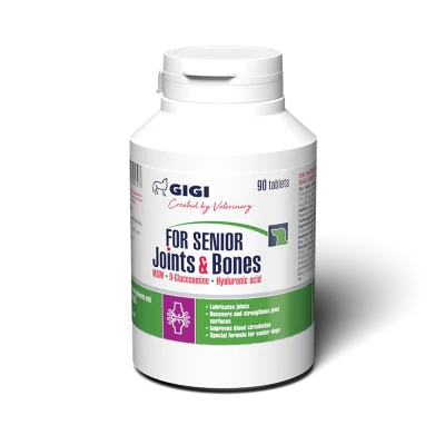 FOR SENIOR Joints & Bones papildas vyresnių šunų sąnariams ir kaulams 90 tab.