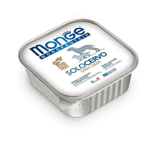 Monge Monoprotein konservai šunims su elniena