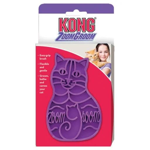 Šepetys katėms KONG Zoom Groom guminis