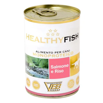 Healthyfish Salmone/Riso ( su lašiša ir ryžiais) paštetas šunims 400g