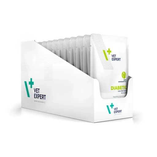 VetExpert 4T Vet. Diet Diabetic konservai katėms 12x100g