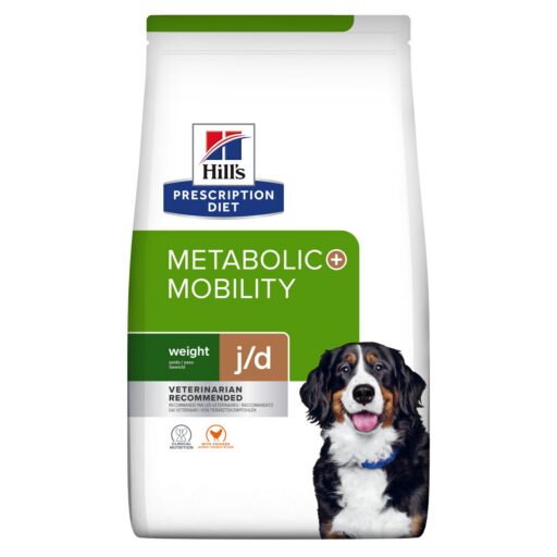 Hill's PD Canine Metabolic + Mobility (svorio mažinimui ir sąnariams) 12kg