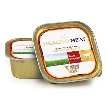 Healthymeat Vitello e Fagiolini (su veršiena ir žaliosiomis pupelėmis) monoproteininis paštetas šunims 150g
