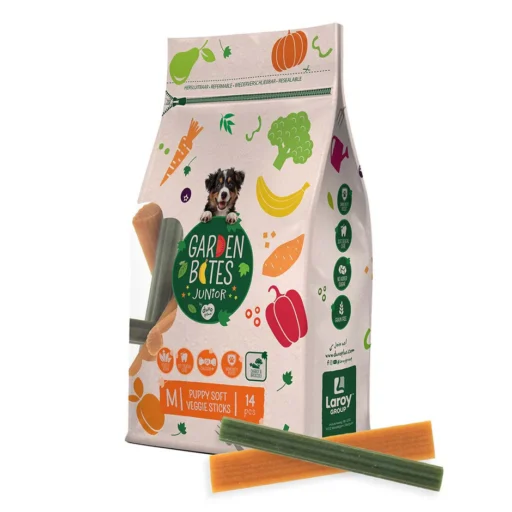 Garden bites puppy soft lazdelės