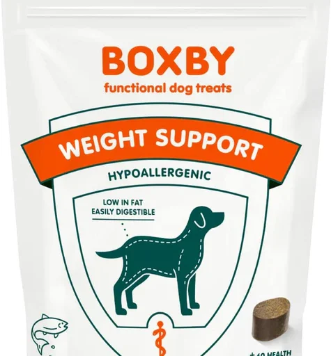 Boxby Weight support – funkciniai skanėstai šunims, 100g