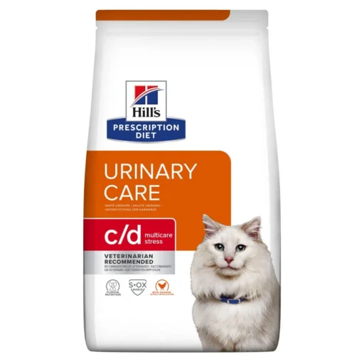 Hill’s PD c/d Urinary Stress su vištiena sausas maistas katėms
