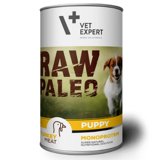 „VetExpert” Raw Paleo Puppy Turkey