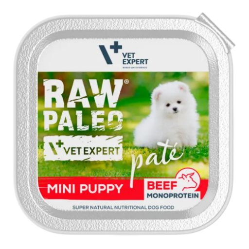 Raw Paleo Pate Mini Puppy Pate Beef 150g
