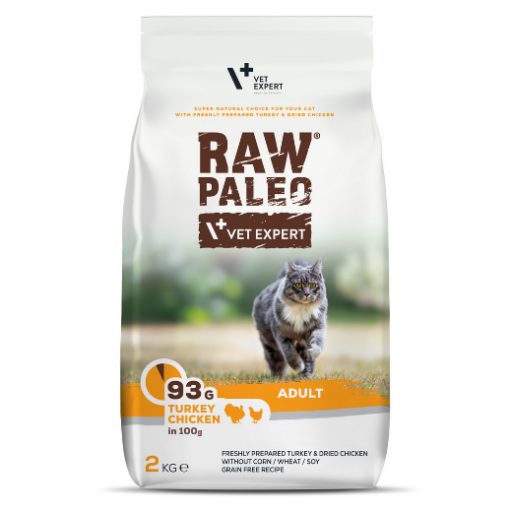 Raw Paleo Cat Adult Turkey&Chicken