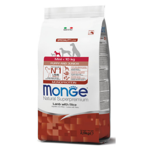 Monge Dry Dog Spec. Line - Mini Puppy Lamb & rice