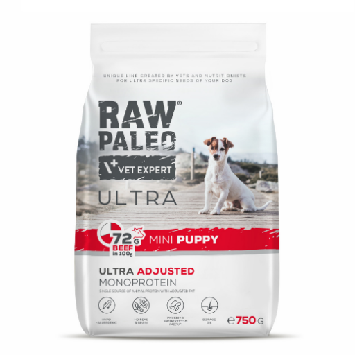 Raw Paleo Ultra Puppy Mini Beef