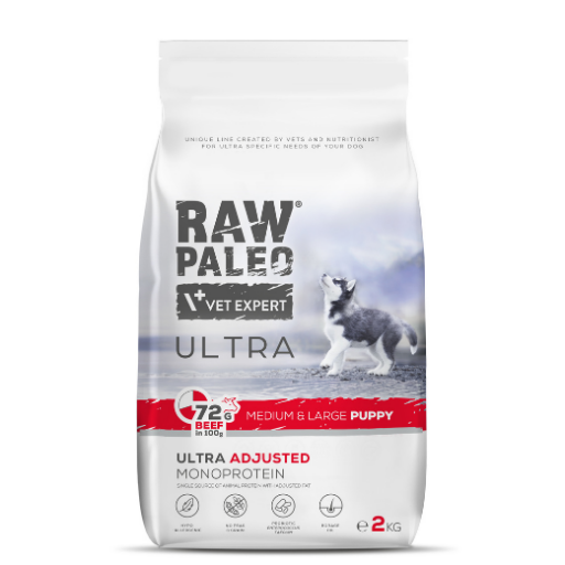 Raw Paleo Ultra Puppy Medium&Large Beef