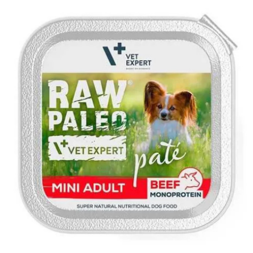 Raw Paleo Adult Mini Beef paštetas 150g