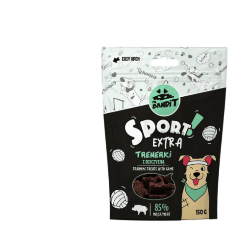 Mr. Bandit SPORT EXTRA treniruočių skanėstai su žvėriena 150g