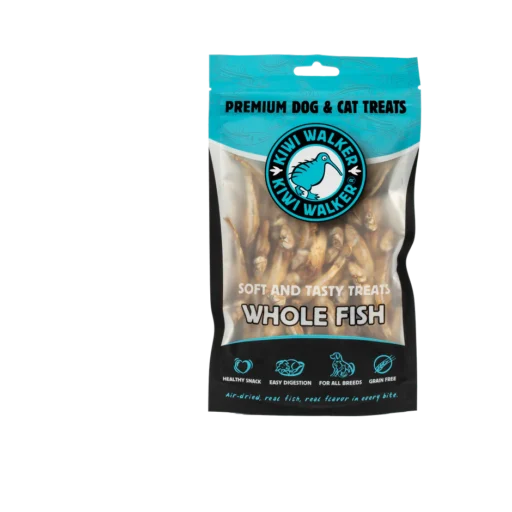 KIWI Walker Air-dried soft skanėstai - žuvytės, 100 g