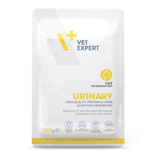 VetExpert Veterinary Diet Urinary cat with chicken 12x100g pouch