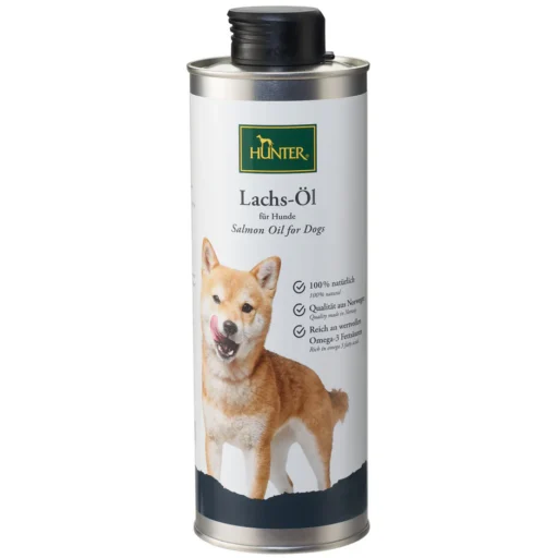 HUNTER lašišų aliejus šunims 500 ml