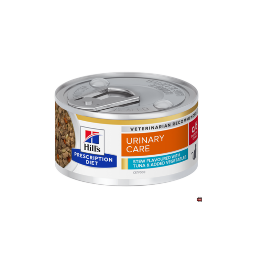 Hill's PD Feline c/d Urinary Stress Tuna (šlapimo takams ir stresui su tunu) 82g