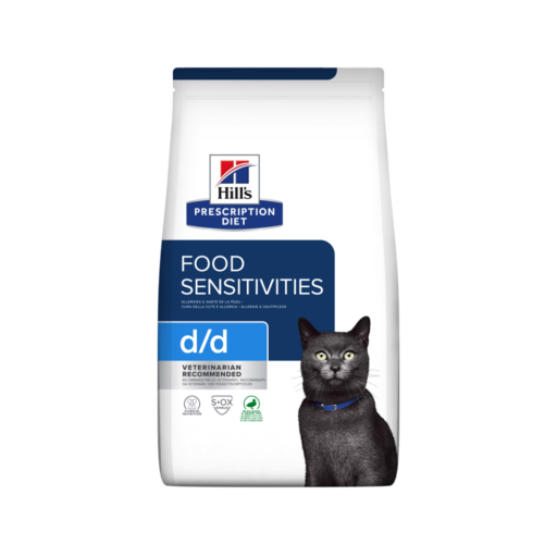 Hill's PD Feline d/d Duck & Green Pea (alergijai) 1,5kg