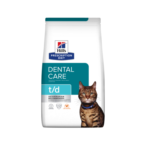 Hill's PD Feline t/d (dantų priežiūrai) 3kg