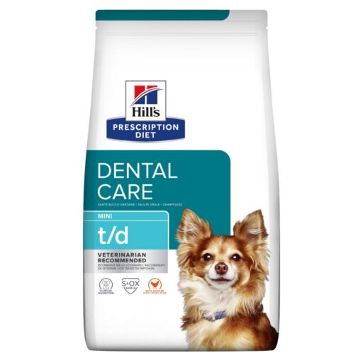 Hill's PD Canine t/d Mini (šunims dantų priežiūrai) 3kg