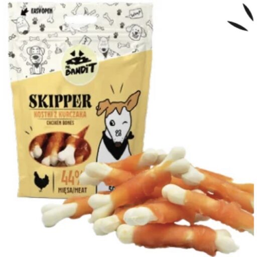 Mr. Bandit SKIPPER vištienos kauliukai 500g
