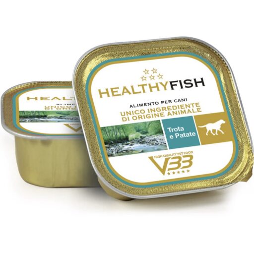Healthyfish Trota (su upėtakiu) monoproteininis paštetas šunims 150 g