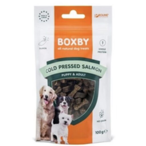 Boxby Cold Pressed Salmon Skanėstai 100g