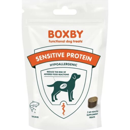 Boxby Sensitive Protein - funkciniai skanėstai šunims, 100g