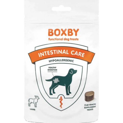 Boxby Intestinal Care – funkciniai skanėstai šunims, 100g