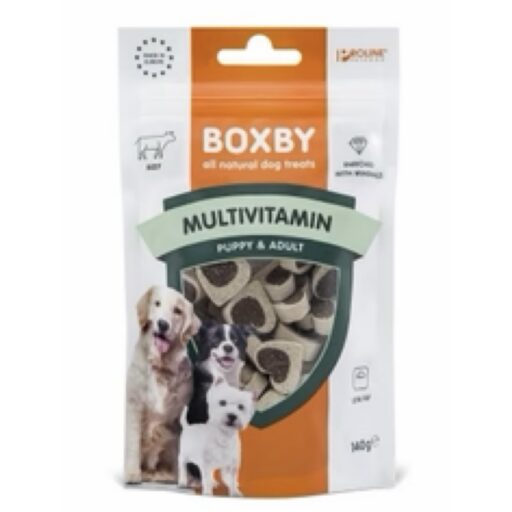 Boxby Multivitamin Snacks širdelės 140g