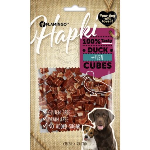 ,,Hapki" Snack skanėstai su antiena ir kepenėlėmis 85 g
