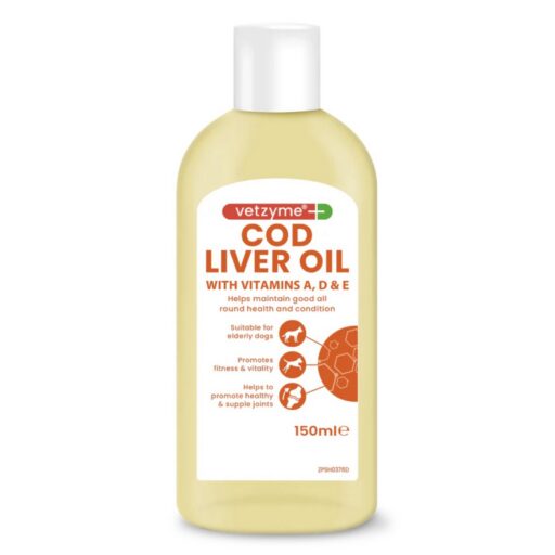 Vetzyme Menkių Kepenų Aliejus (150ml)
