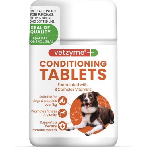 Vetzyme Conditioning Tablets - papildas šunims N100